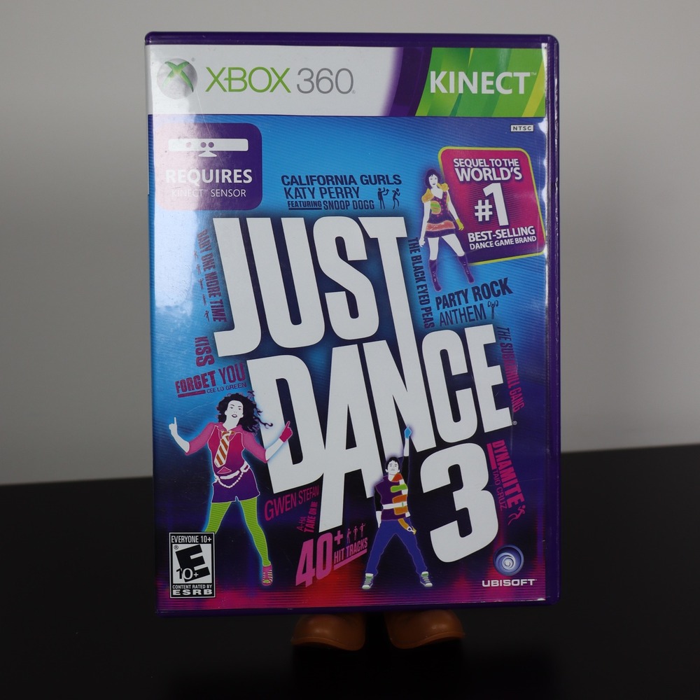 Just Dance 3 (Xbox 360, 2011) CIB Tested and Working Video Game